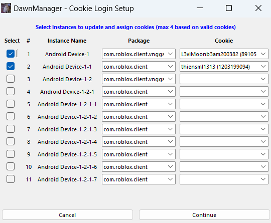 Dawn Manager Screenshot 4